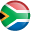 Wort auf AfrikaansFlagge