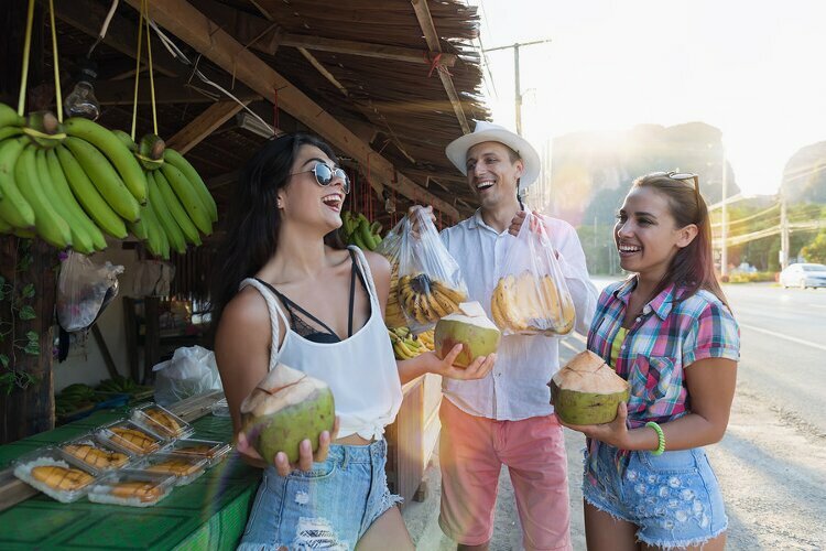 Thai mit Langzeitmethode