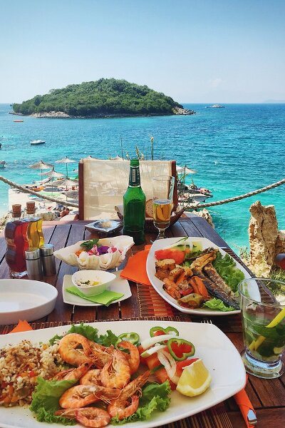 Kellnern in Albanien