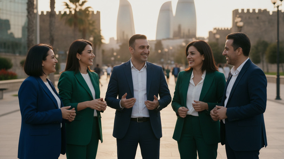 Business-Team im Gespr&auml;ch