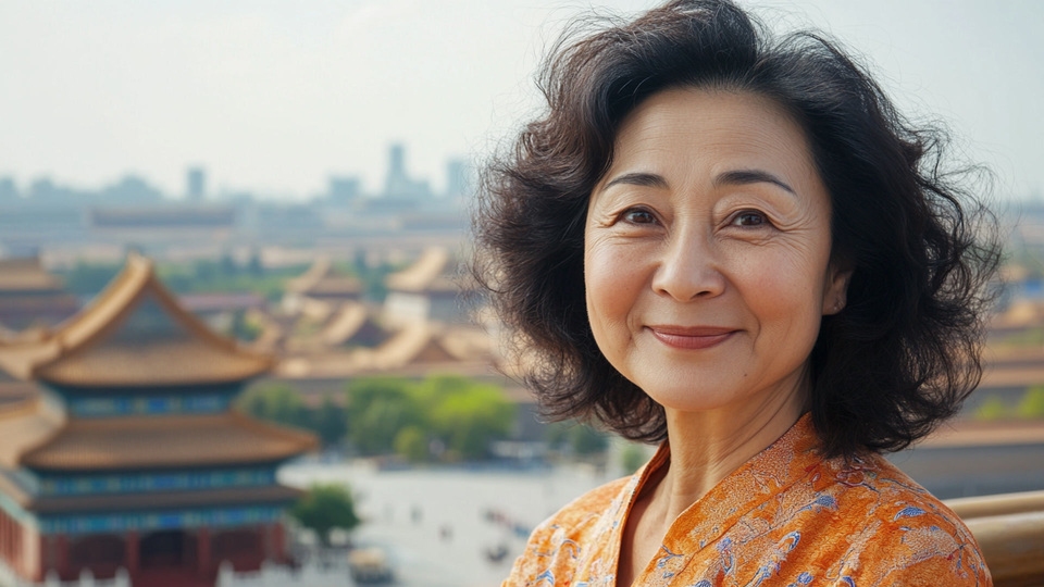 Lernende Frau aus Land in Alltagsumgebung