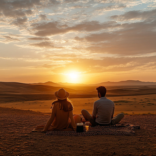 Paar an einem Sommer-Spot