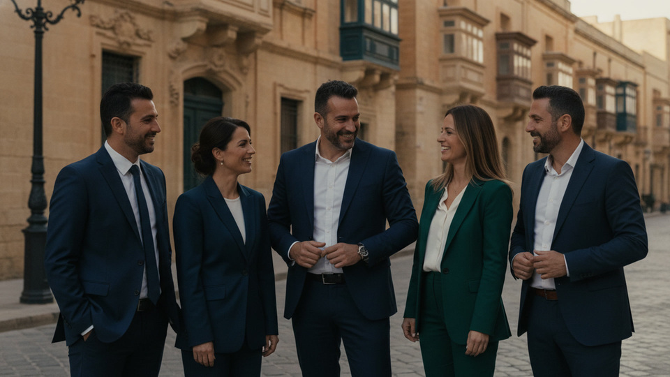 Business-Team im Gespr&auml;ch