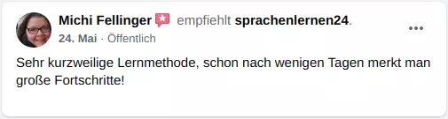 Bewertung für Sprachenlernen24 01