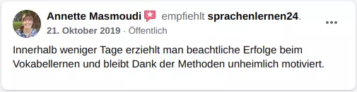 Bewertung für Sprachenlernen24 13