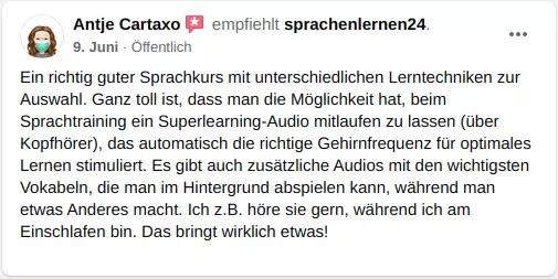 Bewertung für Sprachenlernen24 06