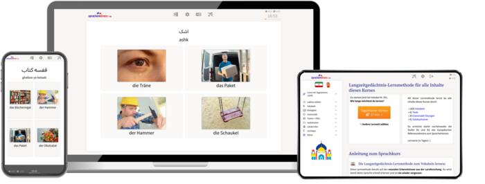 Screenshot Aufbaukurs Persisch von Sprachenlernen24