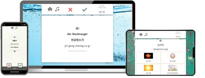 Screenshot Aufbaukurs Koreanisch von Sprachenlernen24
