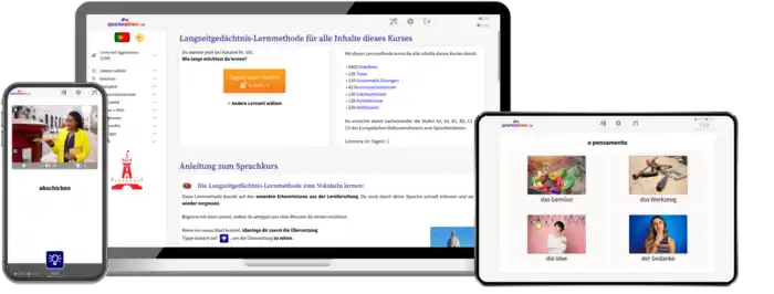 Tagestrainer in Portugiesisch-Kurs