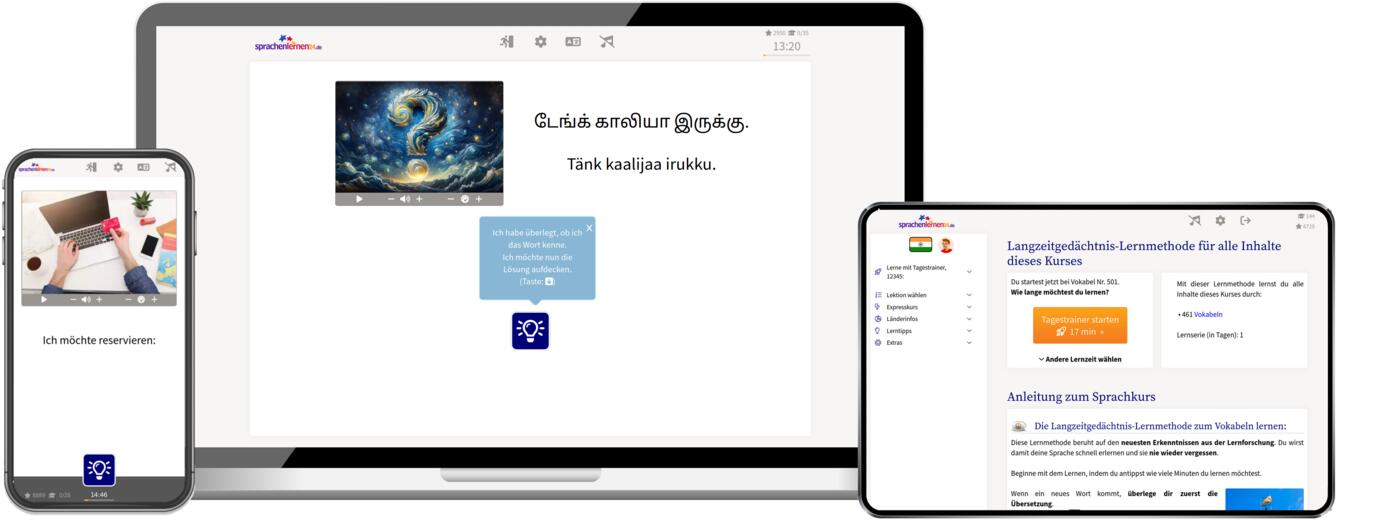 Tamil lernen